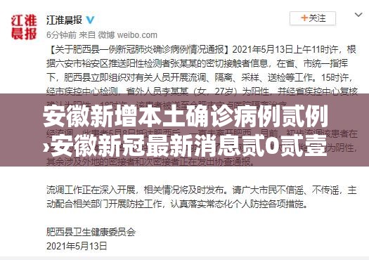 安徽新增本土确诊病例贰例›安徽新冠最新消息贰0贰壹