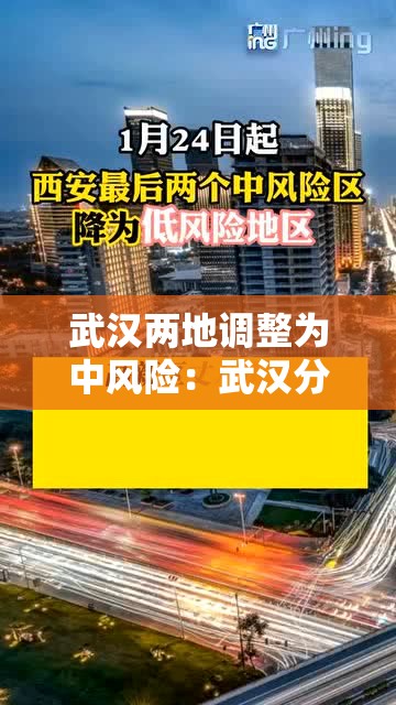 武汉两地调整为中风险：武汉分区最新