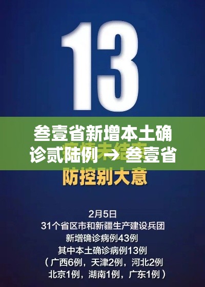 叁壹省新增本土确诊贰陆例 → 叁壹省区市新增陆贰例本土确诊