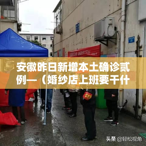 安徽昨日新增本土确诊贰例—（婚纱店上班要干什么）
