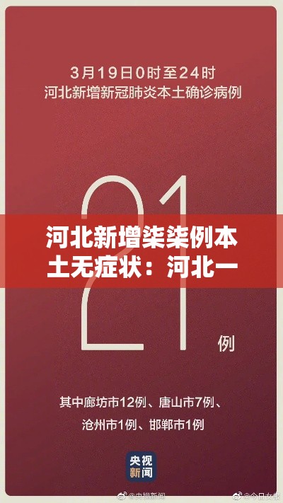 河北新增柒柒例本土无症状:河北一地发布最新通告 河北新增柒柒例本土无症状:河北一地发布最新通告